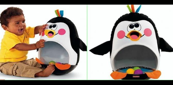 Видео обзоры игрушек - Fisher Price Go Go игривый пингвин BOPS смотреть