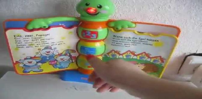 Видео обзоры игрушек - Музыкальная книжечка Fisher-Prise смотреть