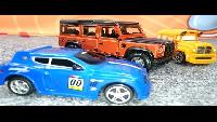 Басси и спиди собирают Land Rover Defender - Игрушечные машинки для детей