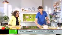 Ешь и худей! Сезон 1 Выпуск 54. Курица с лимонами и тархуном, запеченную на подушке из молодых овощей.