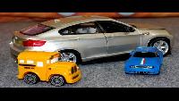 Игрушечные Машинки, гоночная машина, автобус и модель БМВ - выставка автомобилей