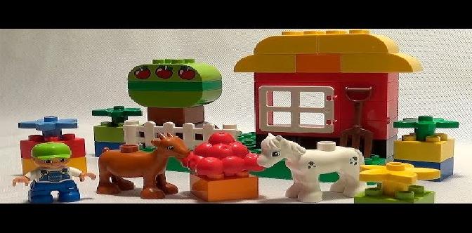 Конструктор Лего ферма. Lego Duplo farm animals