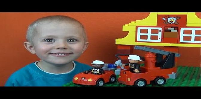 Lego пожарные и малыш Даник - Развивающее видео для детей Lego Duplo