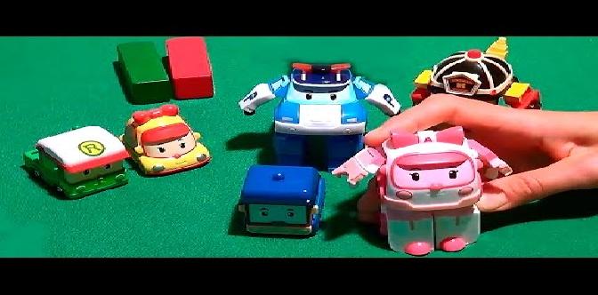 мультфильмы про игрушечные машинки Робокар Поли - первая встреча смотреть