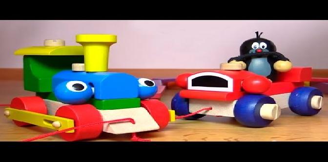 Мультики про машинку - Видео для детей - Кротик, паровозик, бетономешалка и автосервис смотреть