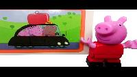 Развивающее видео для детей. Свинка Пеппа читает детский журнал Peppa Pig