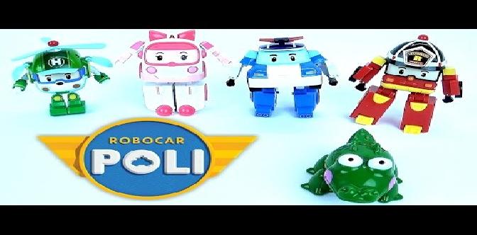 Робокар Поли - спасение Крокодильчика. 로보카 폴리 - ロボカーポリー Ro-bo-ka Polli