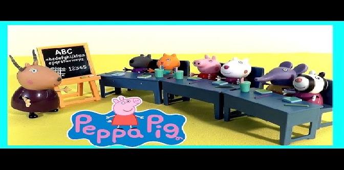 Свинка Пеппа и её класс - первая встреча. Peppa Pig